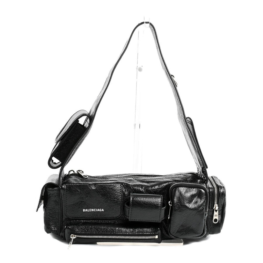 Balenciaga Super Busy Sling Bag Shoulder Black